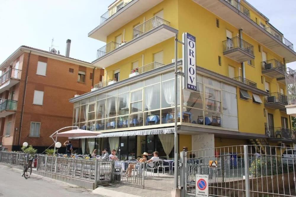 Hotel Orlov Rimini Exterior foto