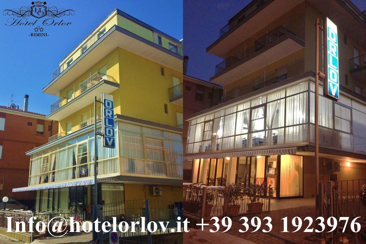 Hotel Orlov Rimini Exterior foto
