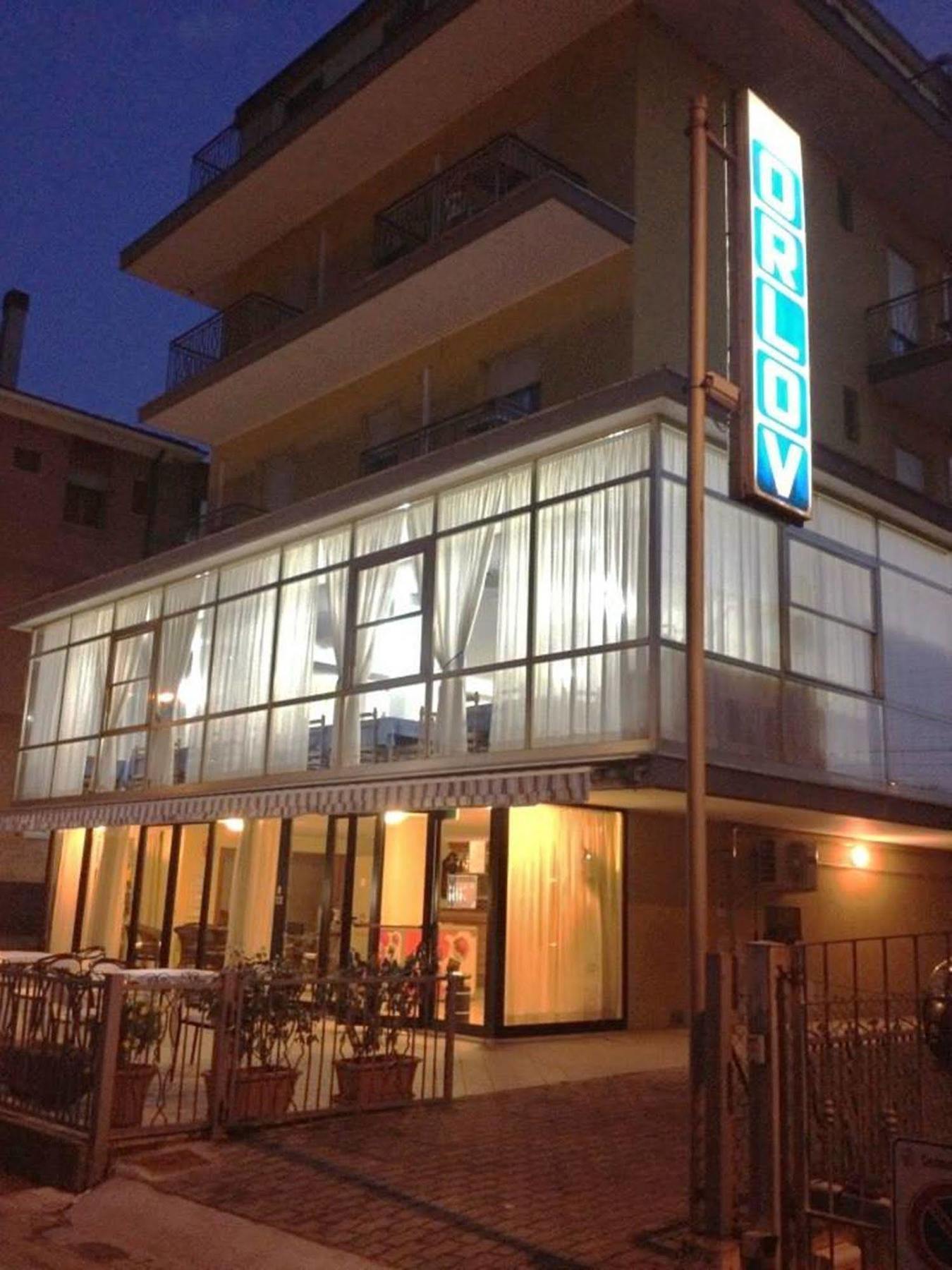 Hotel Orlov Rimini Exterior foto